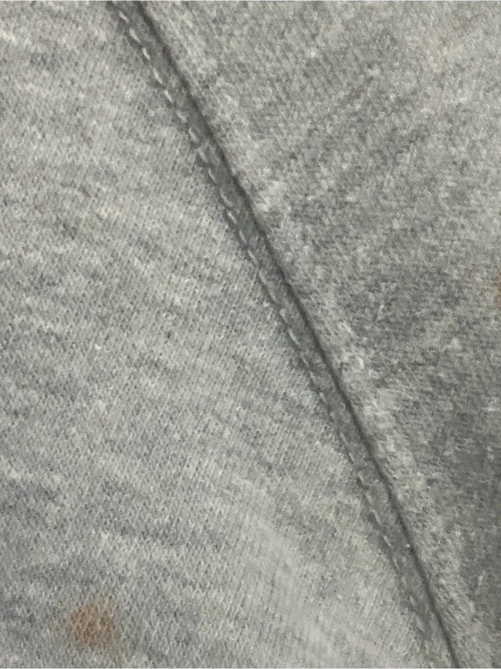 The North Face Men's Light Gray Hoodie with White Logo